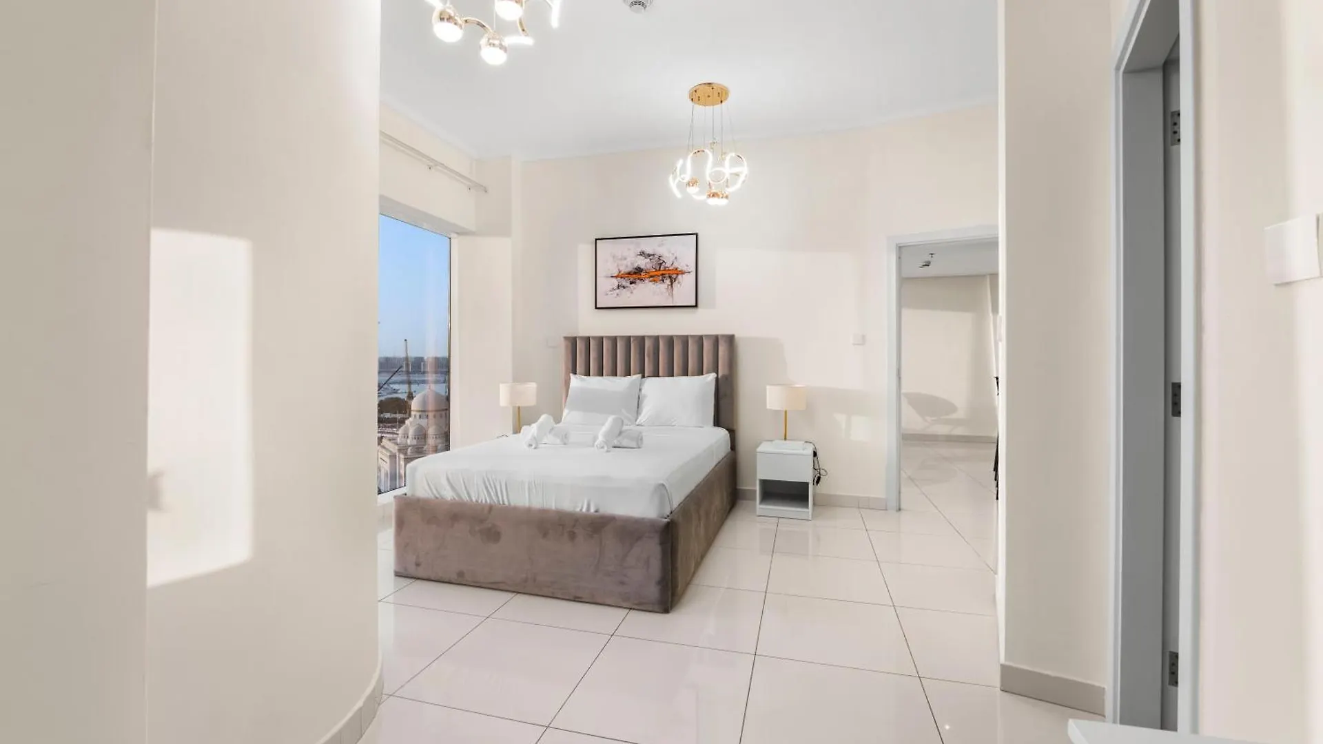 Luxury Apartment 2Br With Sea & Palm View - Damac Heights Dubai 0*,  United Arab Emirates